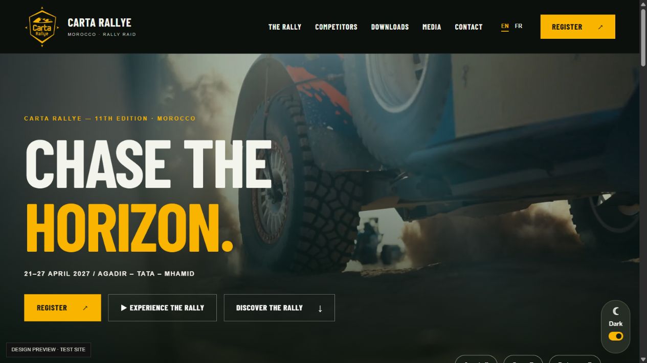 Carta Rallye — helicopter and rally website